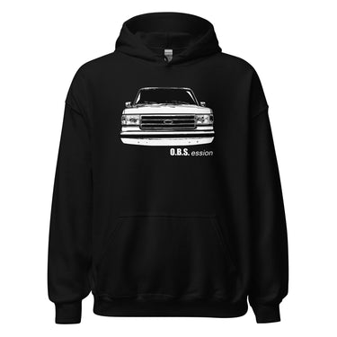 Brick Nose OBS Truck Hoodie in black